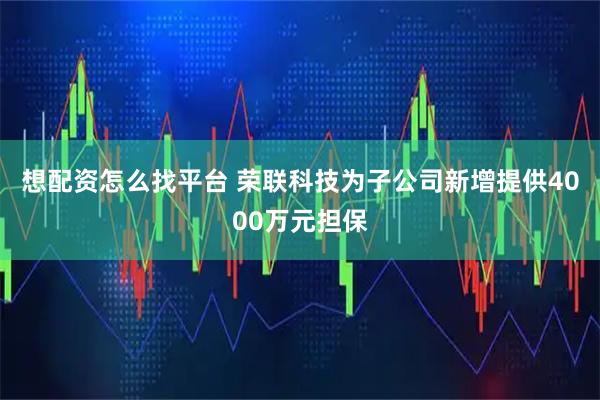 想配资怎么找平台 荣联科技为子公司新增提供4000万元担保